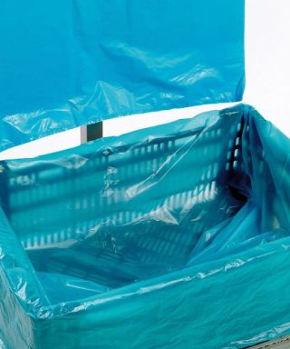 Kratzakken, LDPE, 20 My dik, 3% blauw, 600/225 x 700 mm-0