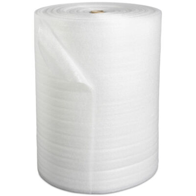 Foam, 1 mm, wit, 100 cm x 500 m per rol
